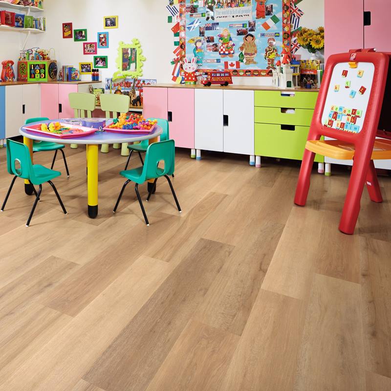 Warm Ash RKP8103 in a preschool classroom